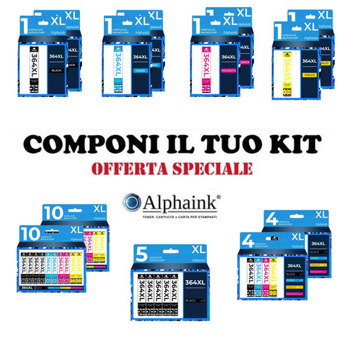 Cartucce 364xl con chip - con,