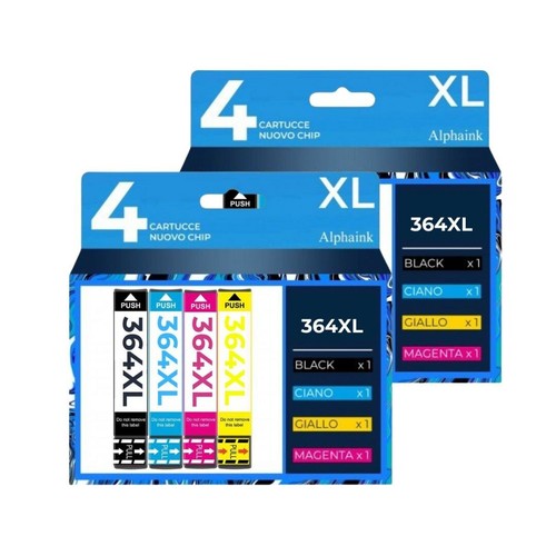 Cartucce per 364xl con - 8,