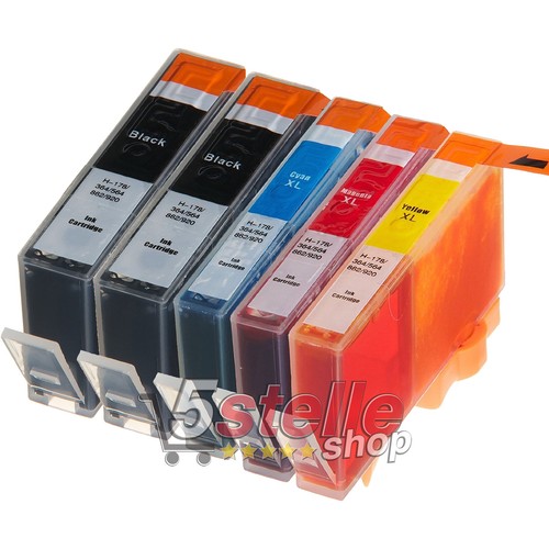 Kit cartucce 364xl per hp - 5,